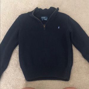 Boy’s 100% cotton knit sweater.